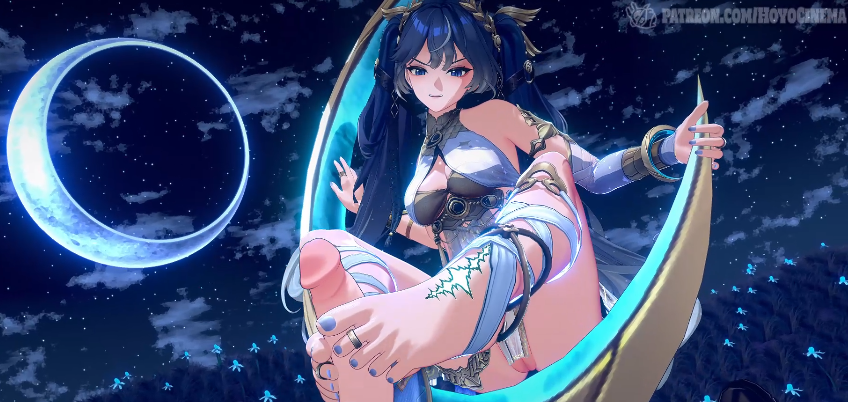 与尤诺足晚上一起玩