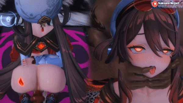 [3D动画/无修] [Sakura Night][251009] N33 Hu tao  Furina  Genshin