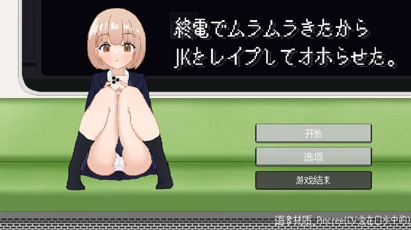 [互动SLG/像素动态/PC] 終電でムラムラきたからJKをレイプしてオホV24.11.14 机翻汉化 [300M/百度/夸克]