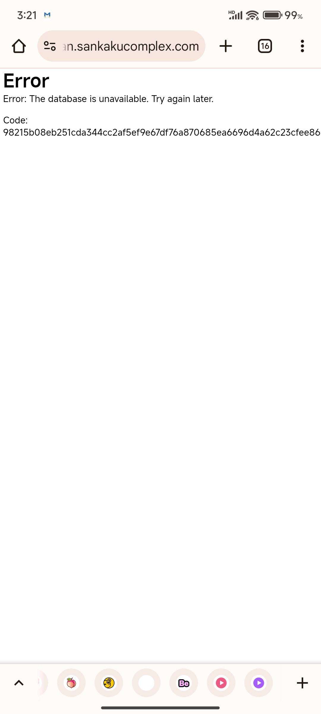 有无人能登上sankaku channel? 今天登上去一看都打不开了，app也是什么都不显示了