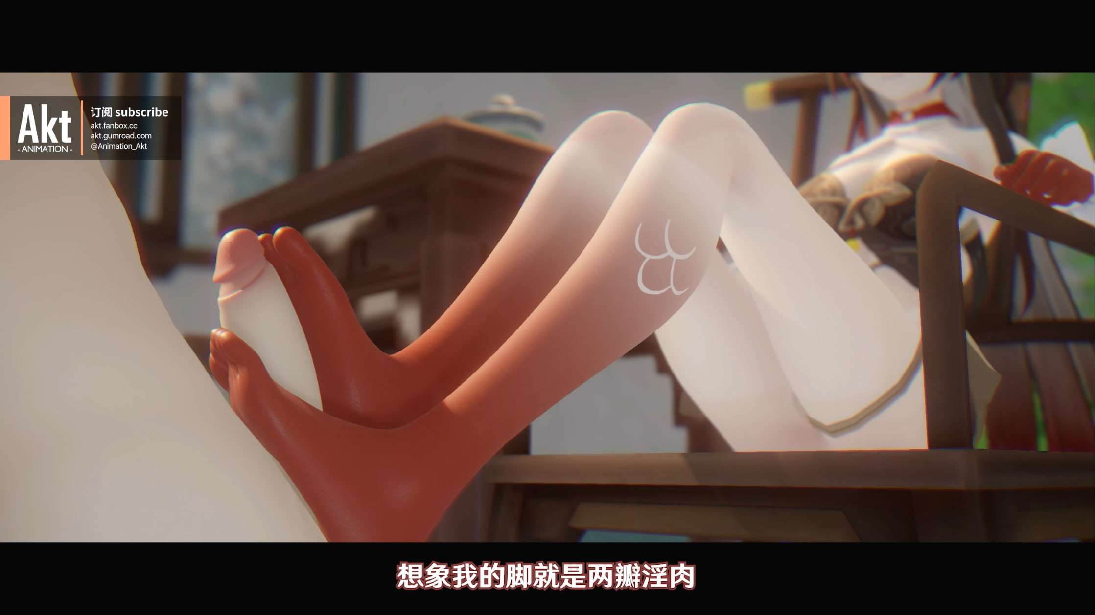 3D/无修正AKT大佬12月新作 星穹铁道灵砂2V/1.7G/UC/夸克