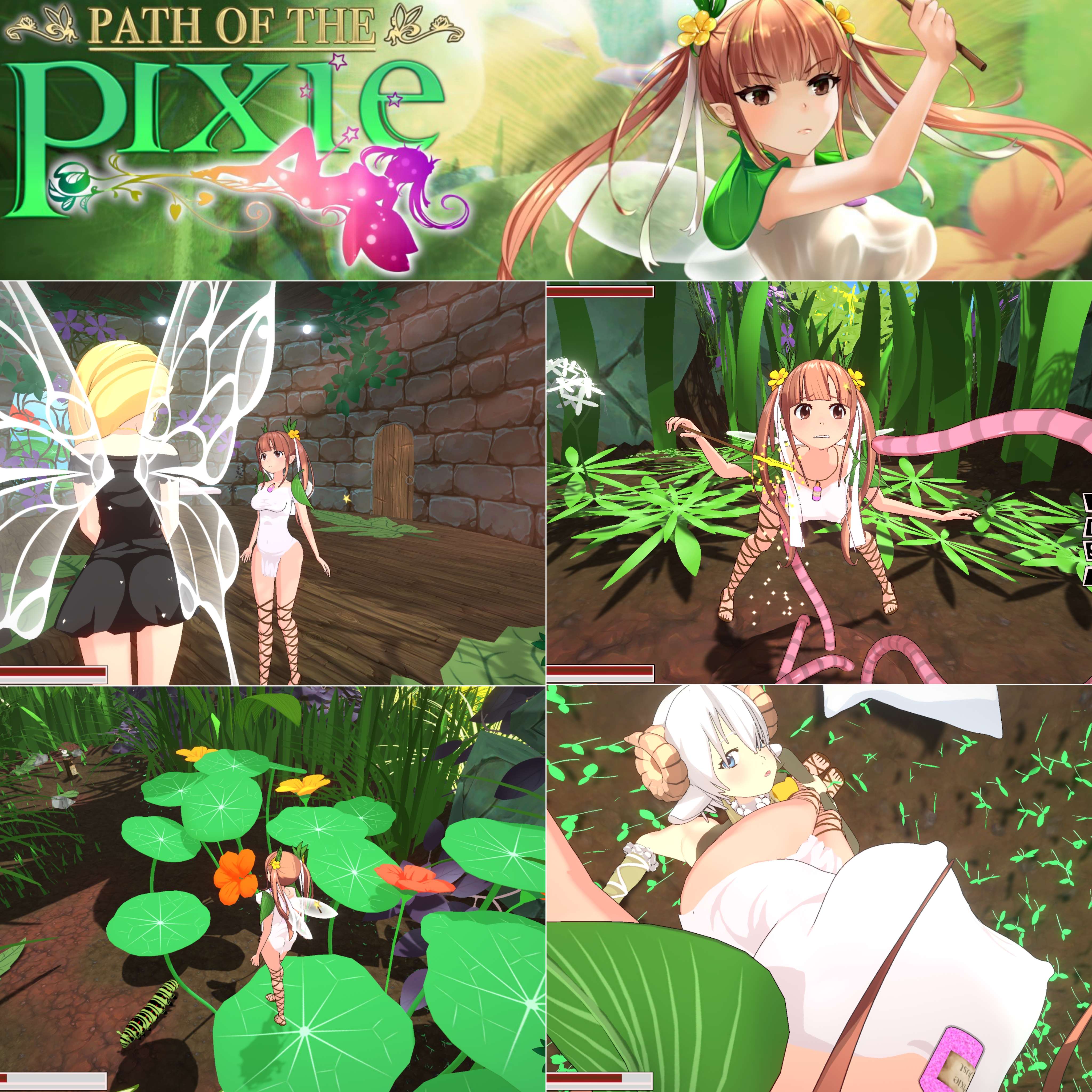 PC/RPG/生肉/回合制战斗H/触手Path of the Pixie