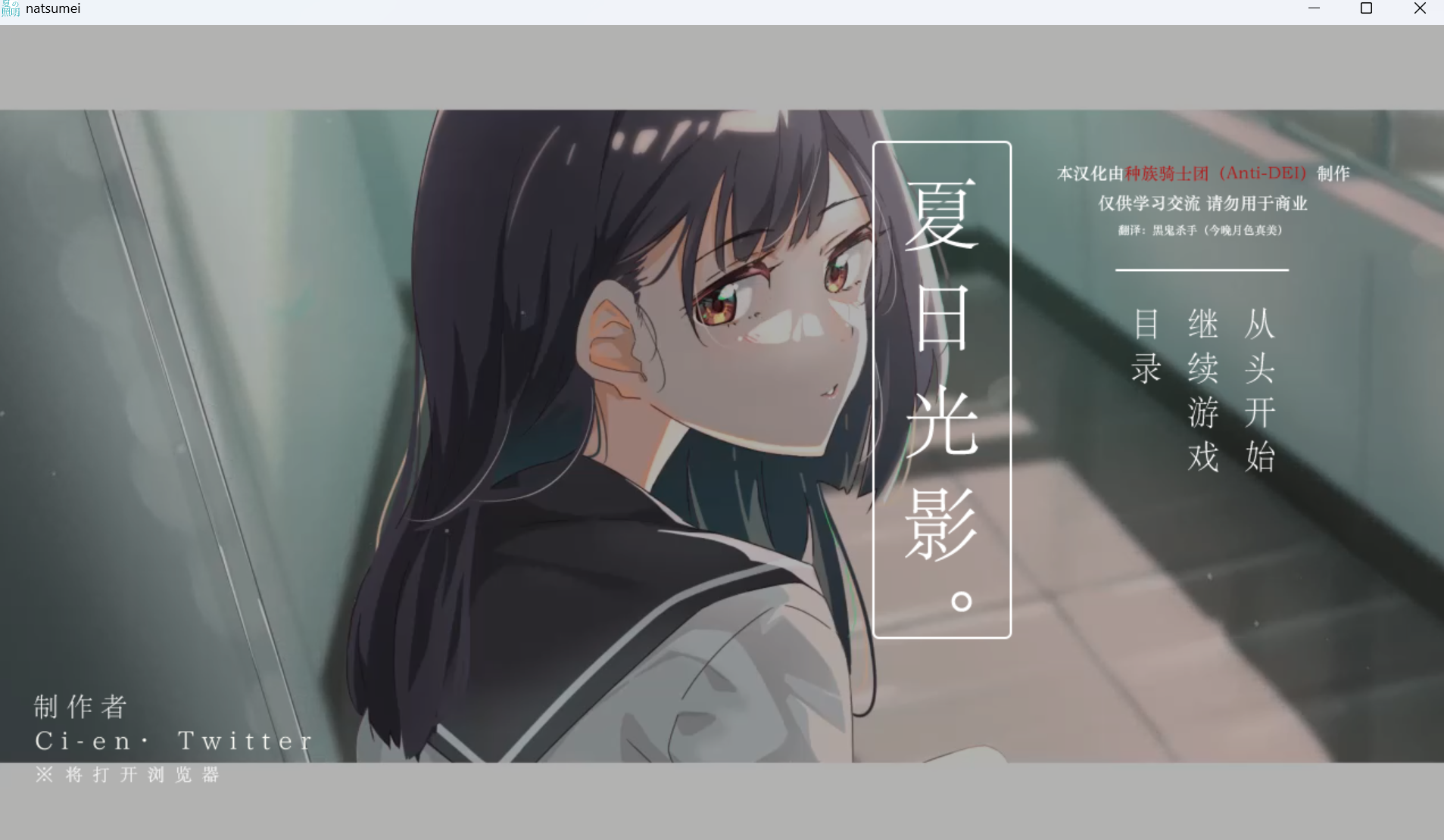 Gal NTR 纯爱y1454夏日光影