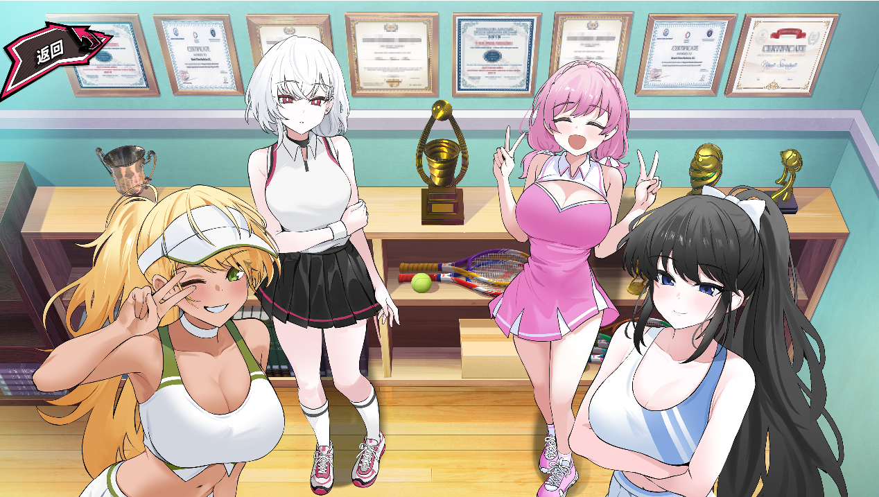 正式版网球天使EX Tennis Angels EX V1.0 STEAMSLG/动态/PC/官中