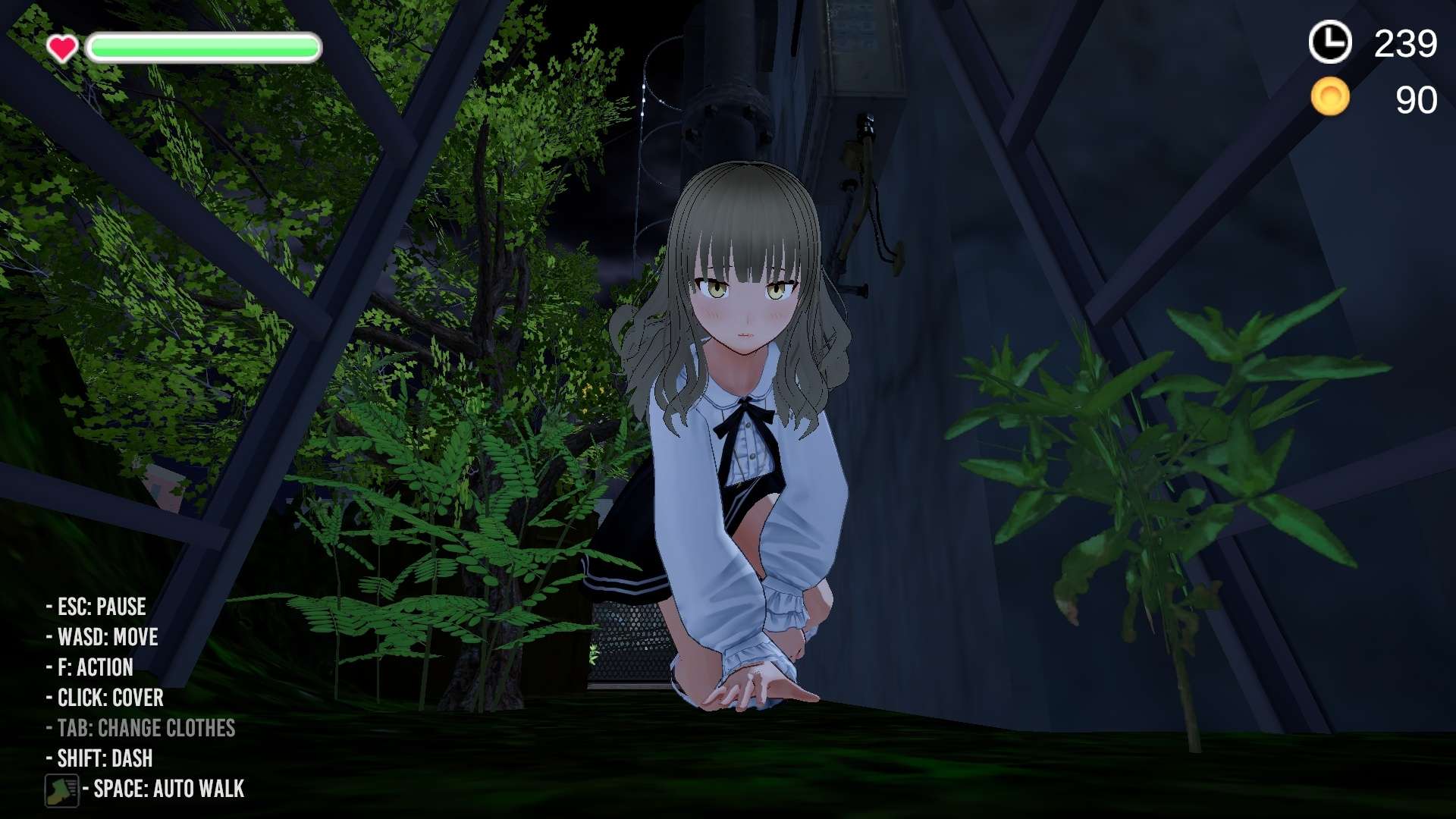 [日式3D/动态] 全裸夜归~草薙凪沙的归家之路