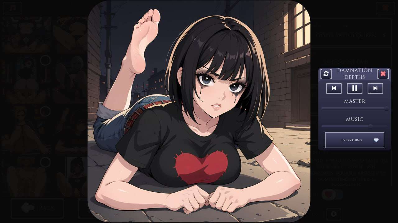[拼图SLG/暗黑幻想/PC] Hentai Senpai: Goth Feet 官方中文步兵版 [600M/飞猫转百度]