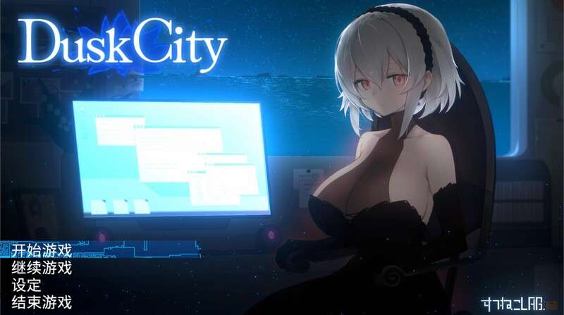 增添AZ[动作ACT/像素动态] 群青魔女 Dusk City DECOY 群青の魔女 官方中文步兵版 [PC+安卓