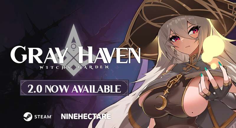 [动作ARPG/平面3D/全动态] 灰色乐园 Gray Haven : Witchs Garden Ver3.1.1 官中版