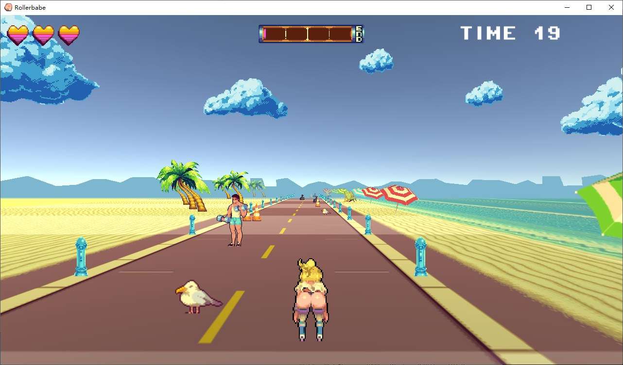 [像素SLG/动态/H版暴力摩托/PC]Rollerbabe