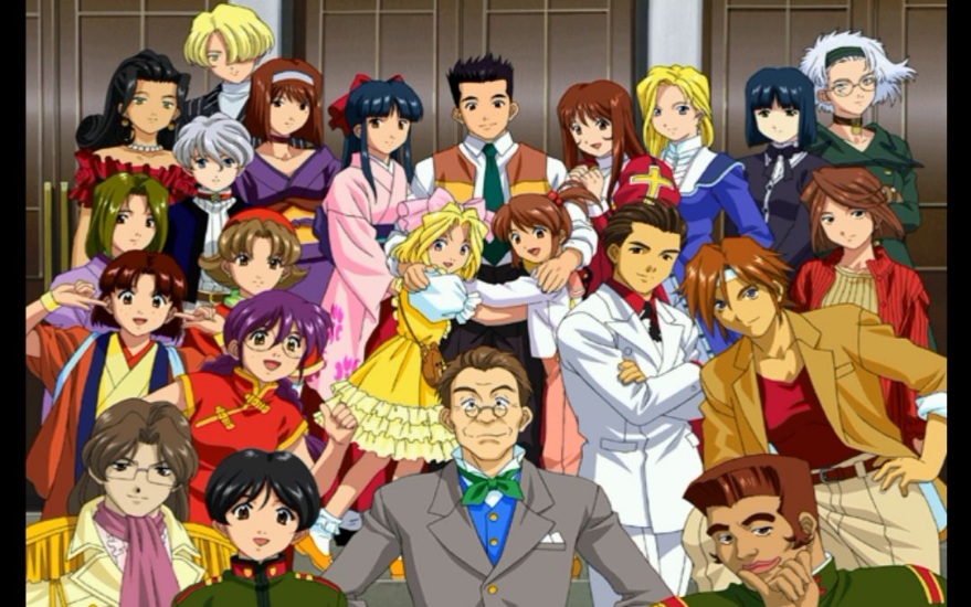 【恋爱模拟+战略角色扮演/合集】《樱花大战本篇1-5部》汉化版