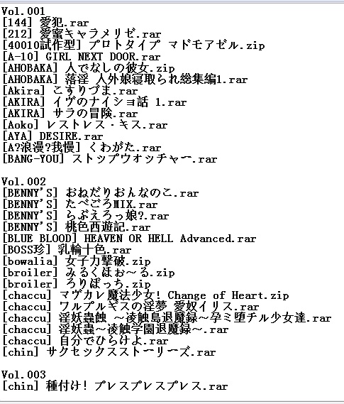 【珍藏】汉化工口单行本合集【4229本】【1.2T】