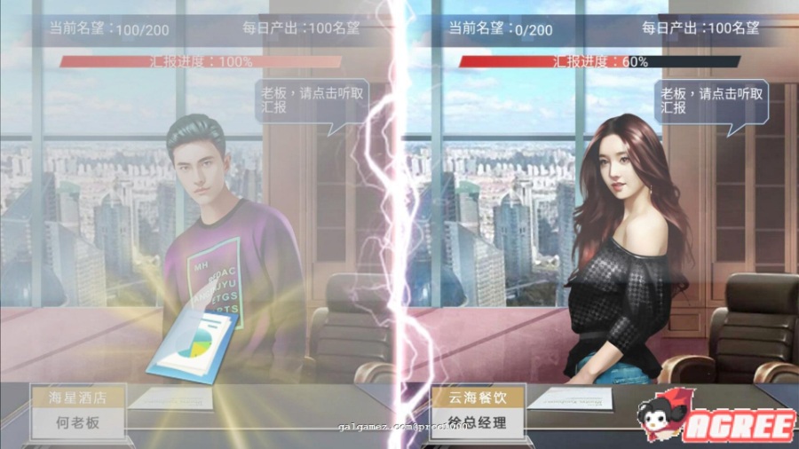 (注意：这不是广告！)【神奇手游/中文/步兵】約炮大亨！真·霸道总裁约约约后宫SLG[模拟器+安卓]【500M】