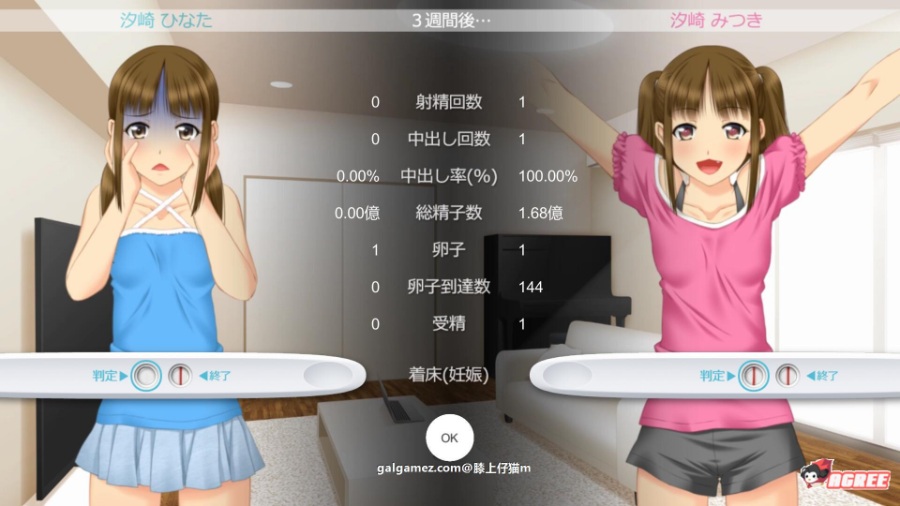 【3D互动/全动态】亲戚家双胞胎少女逆推！被发现人生就完蛋的强制播种+动画版【1.8G】