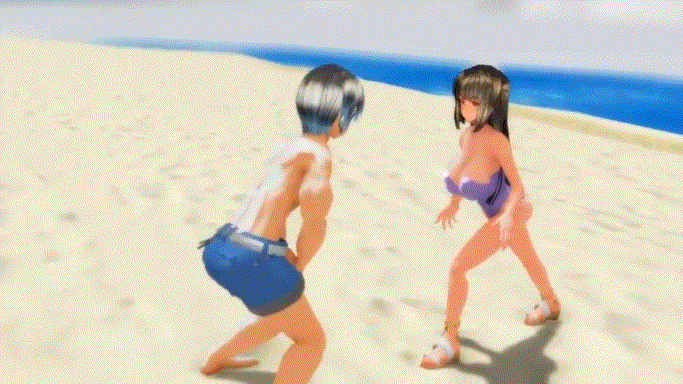 [重口/蛋疼]boko女神海滩