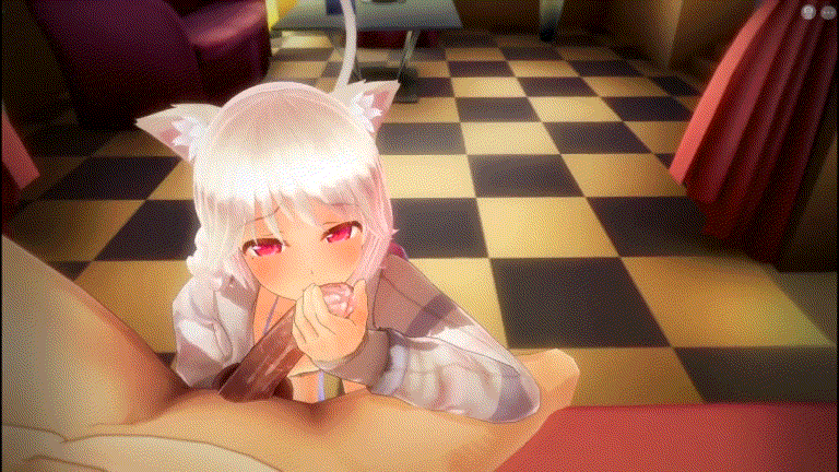 (白嫖)【2D动画】喵系列:可爱白猫~