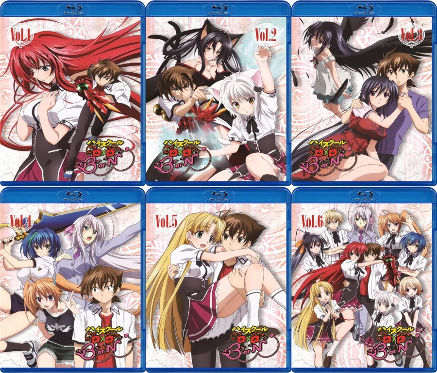 恶魔高校《High School D×D》4季+SP全资源分享