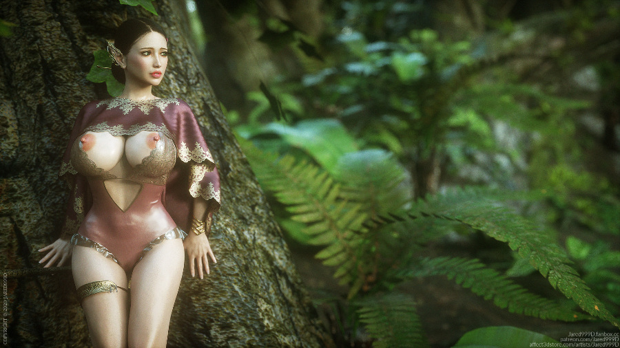 [CG图集/1080HD/步兵] 奴隶精灵ELF SLAVE 1-6