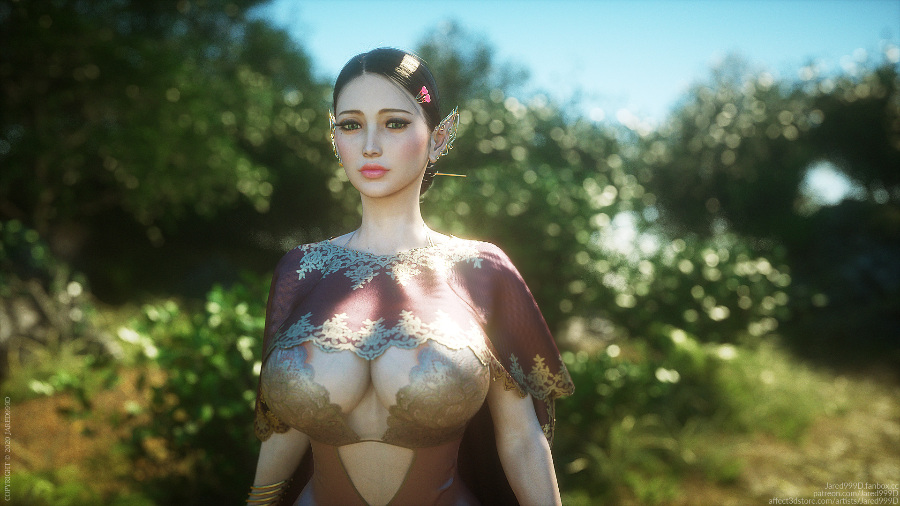 [CG图集/1080HD/步兵] 奴隶精灵 ELF SLAVE 7 128MB