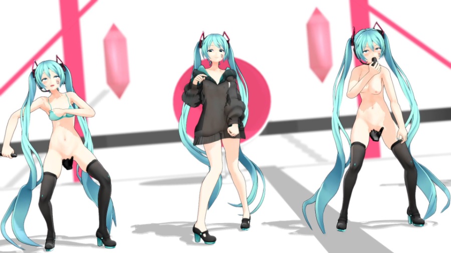 【MMD】被鼠标调戏