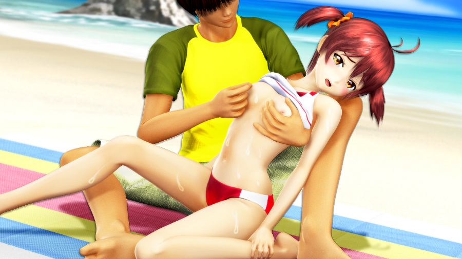 【游戏/动画】ビビッと一色 海水浴 + 提取动画