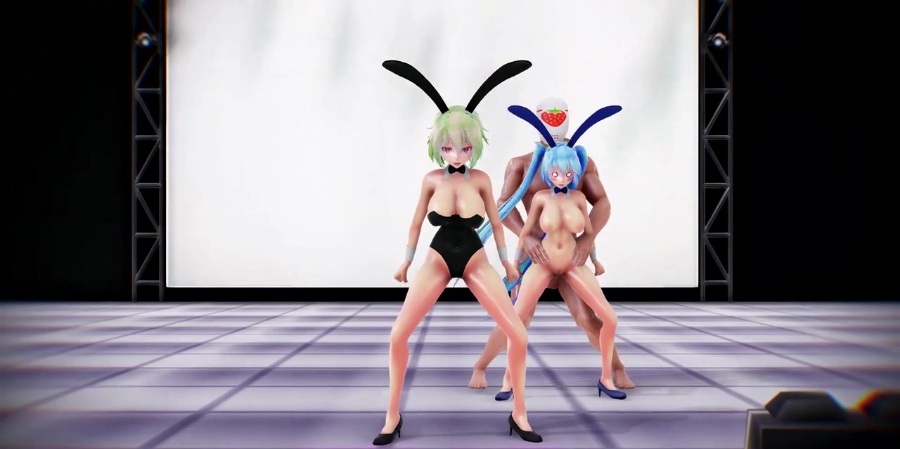 [MMD] 用钱买来歌姬的身体