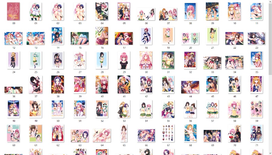 [画集/高清扫图]「To LOVE-Ru Darkness」10周年纪念画集「Harem Gold」[PNG/148P][R18][1.01GB]
