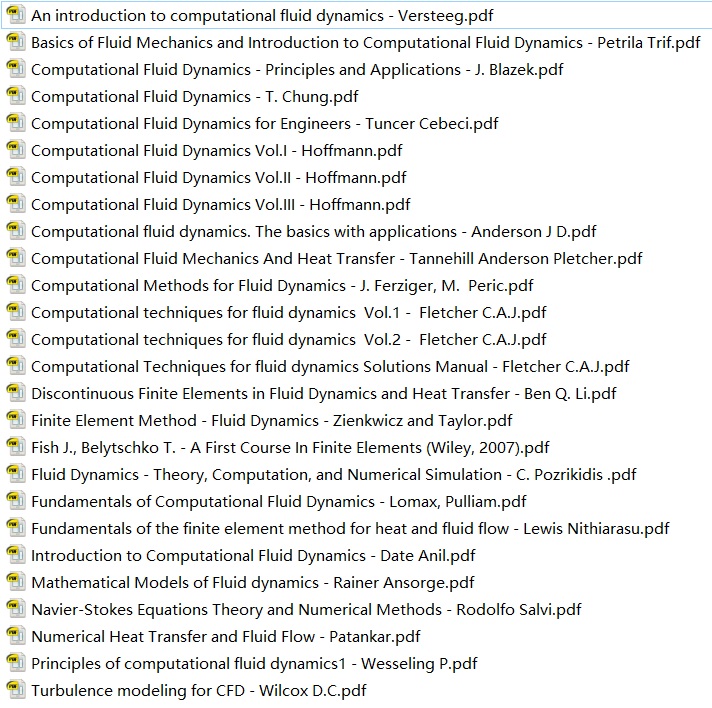 [CFD][英文]计算流体力学课本