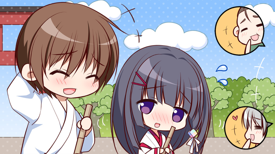 【ADV】ろけらぶ 恋爱定位 神社×先輩（PC+KRKR）[度盘+OD] （附全CG存档）