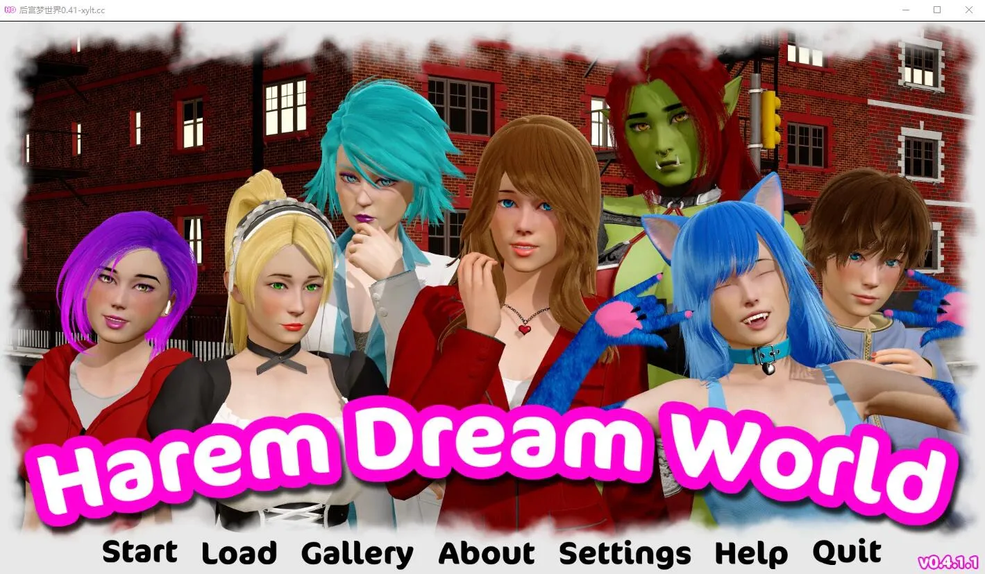 A7884[SLG/中文]后宫梦幻世界HaremDreamWorldv0.4.1.1PC+安卓汉化版[2.4G]