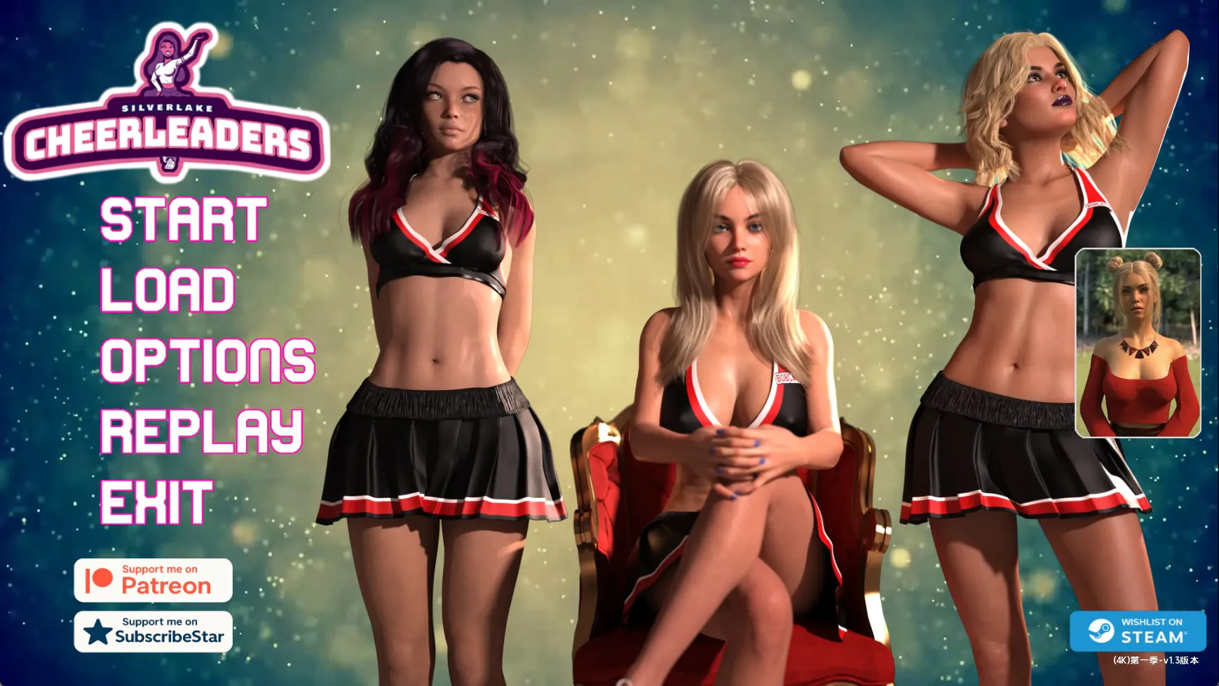 【欧美SLG/汉化/动态】啦啦队S1v1.3 汉化版【PC+安卓/6.58G/更新】