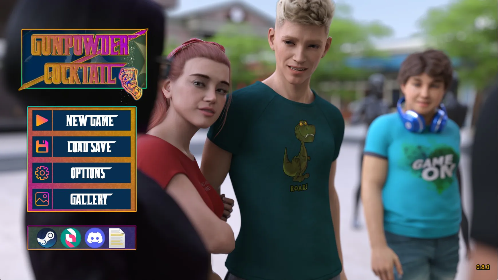 【欧美SLG/汉化/动态】火药鸡尾酒v0.8.0 汉化版【PC+安卓/11.1G/更新】