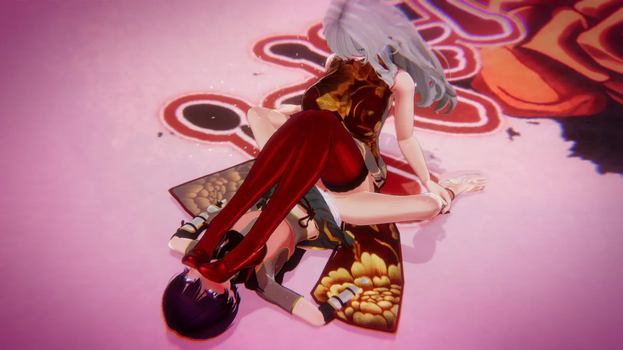 ［PC/SLG/官中/3D/动态］女同格斗！ Lesbian Battle! a0.41b［4.16G］