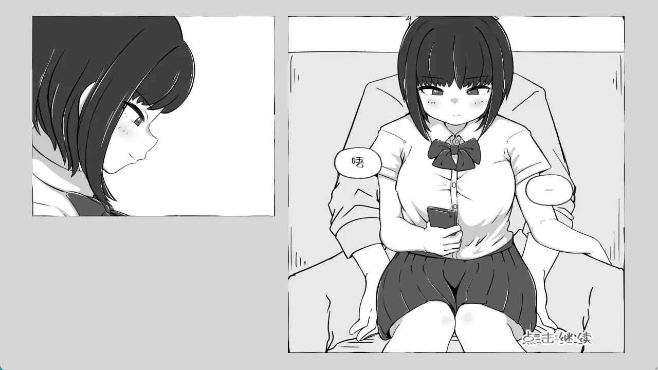 我妹亲密模拟器【PC/互动SLG/新作/黑白风/动态/官方中文】