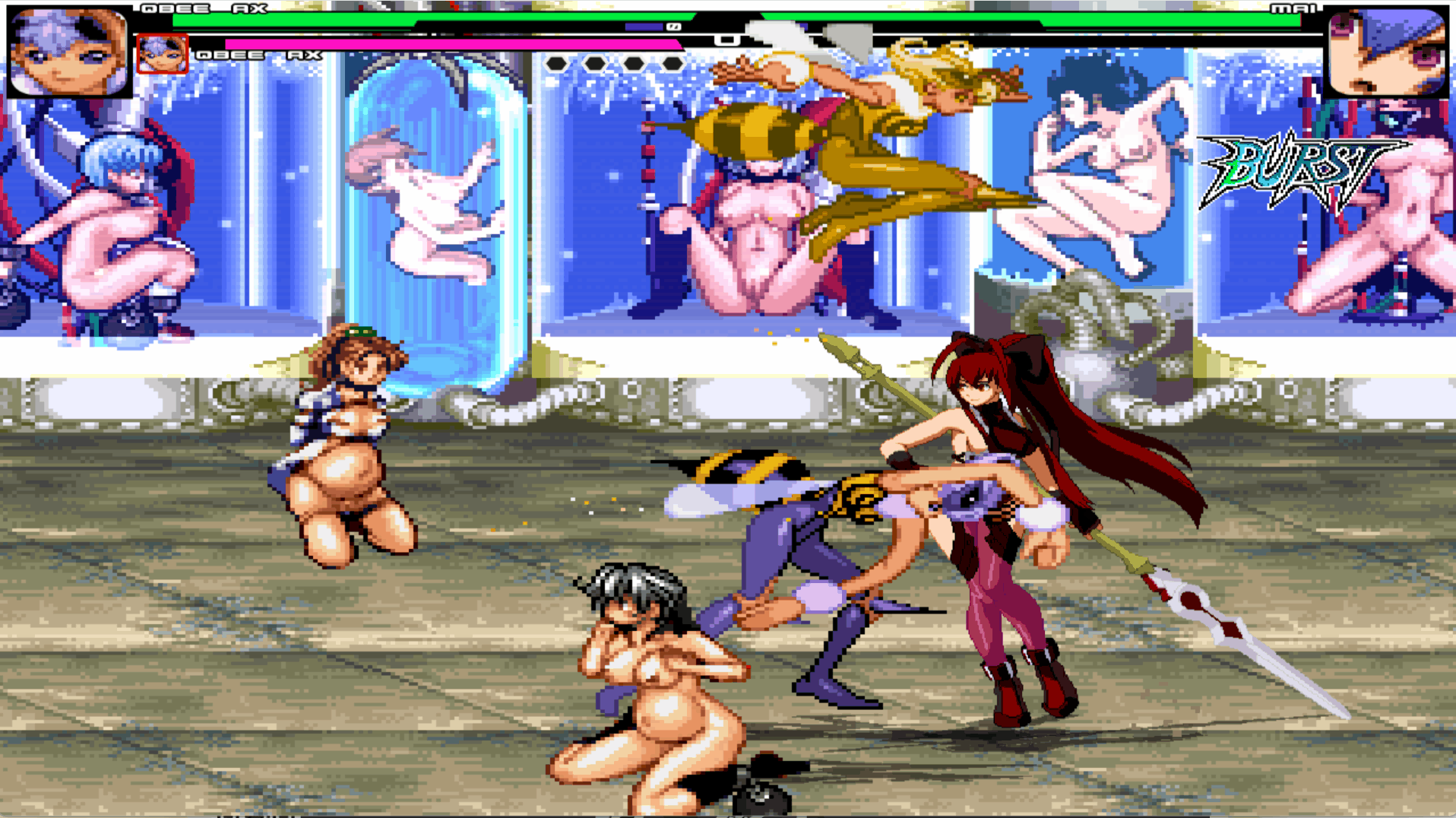 MUGEN 全女格斗 2023【PC/神级ACT/大型/整合/街机/异种/像素/动态/无剧情文本】