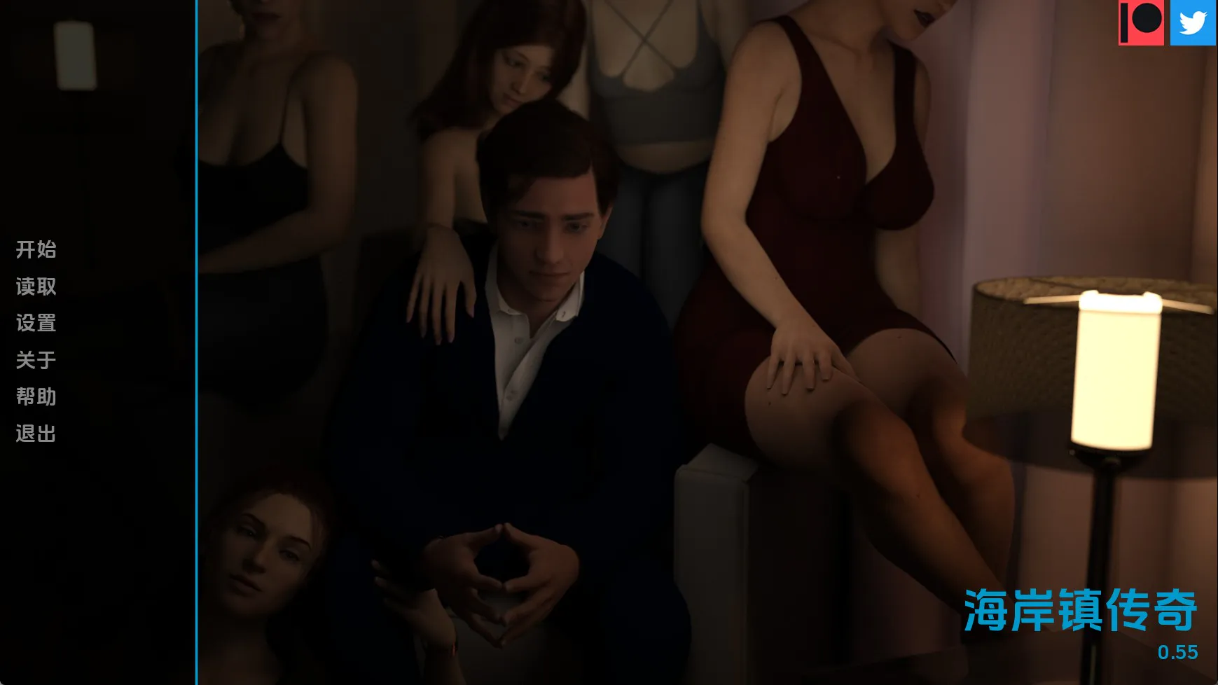 【欧美SLG/汉化/动态】海岸镇传奇v0.55赞助 汉化版【PC+安卓/8.16G/更新】