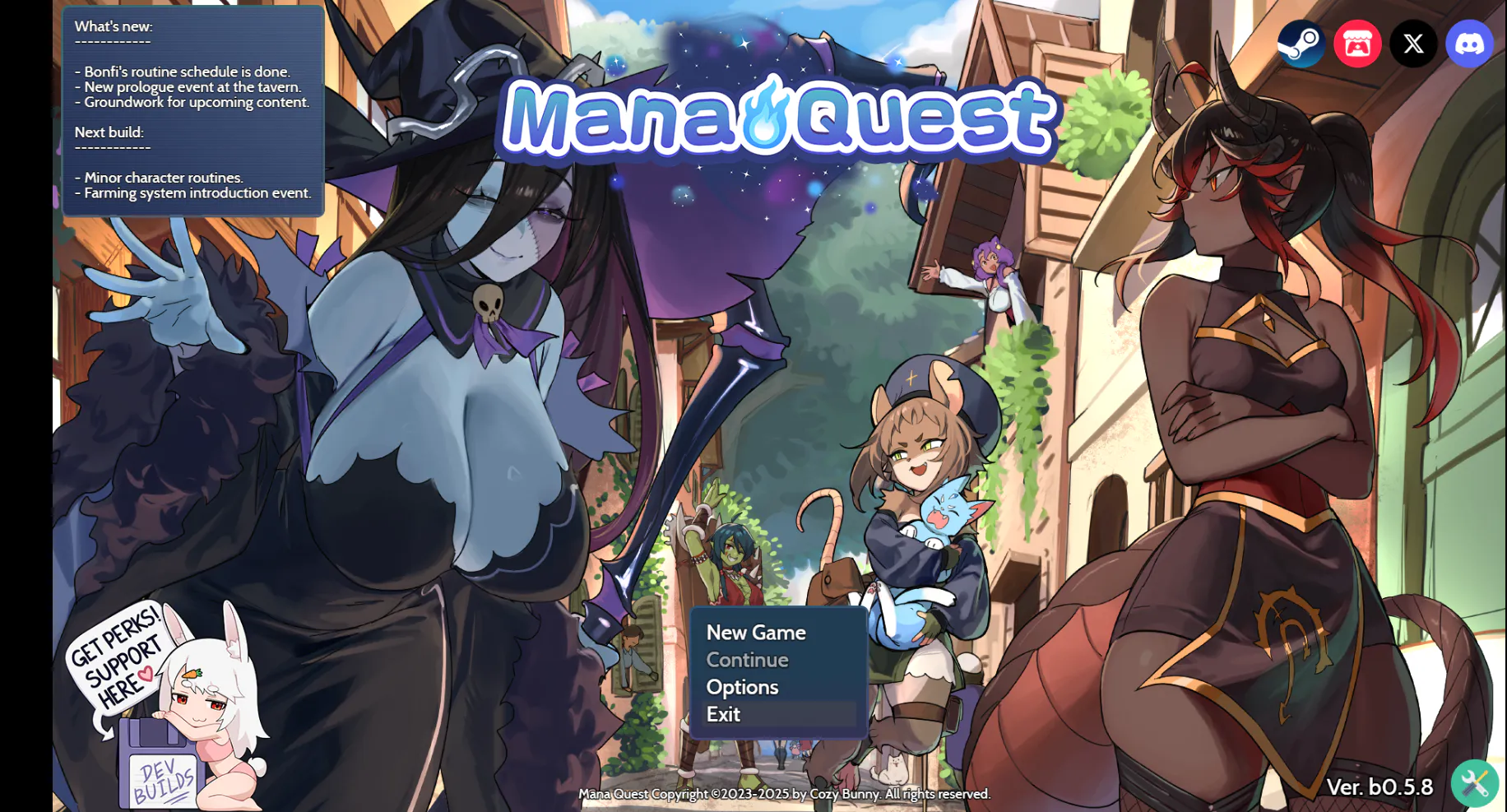  [RPG/汉化/新作] 玛娜之旅 Mana Quest Ver.b0.5.8 AI汉化版