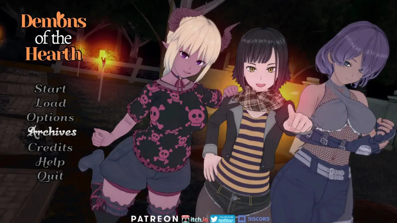 [SLG汉化PC安卓] 壁炉恶魔 Demons of the Hearth 0.9 P3  [FM/BD 5G]