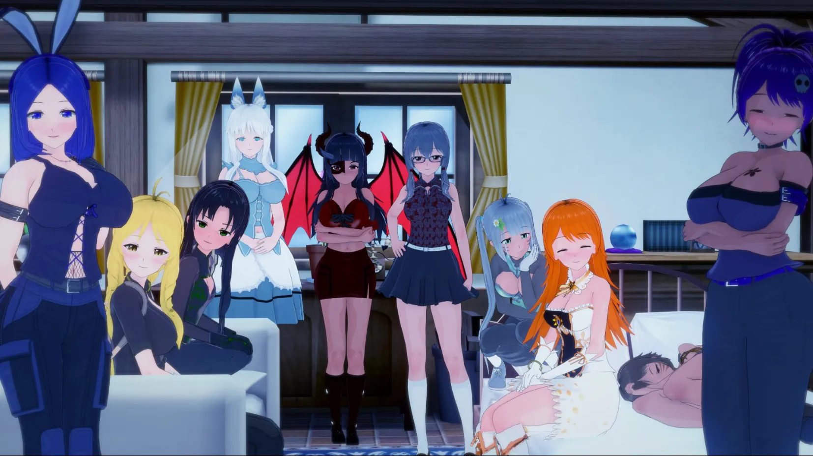 【同人SLG/汉化/完结】半个英雄后宫v1.0完结 汉化版【PC+安卓/6.08G/更新】