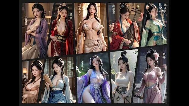  [SLG] [战略SLG/中文/绅士MOD]英雄立志传:三国志 官方中文破解+修改器+大量绅士MOD整合包[4.5G]