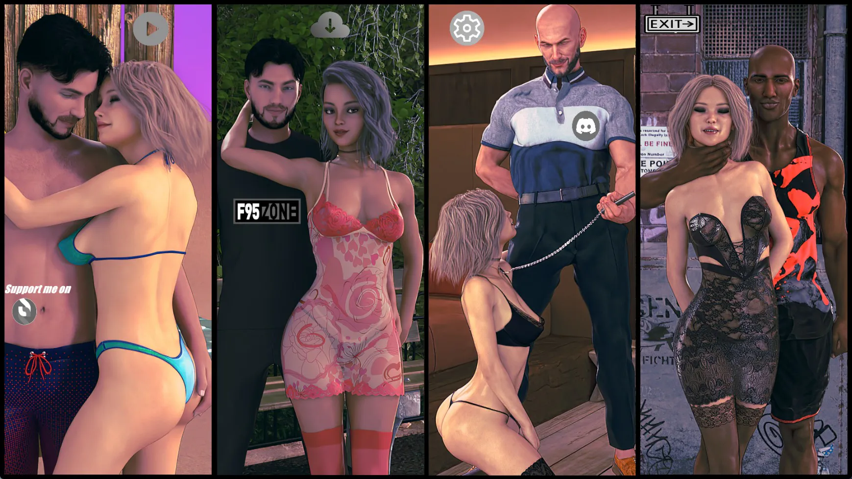 【欧美SLG/汉化/动态】无限：爱或欲望R24 汉化版【PC+安卓/3.78G/更新】（别名：鬼父时间循环：爱与欲望） Infinity: Love or Lust [R24]