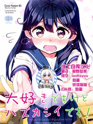 (C89) 大好きですけどハズカシイです! (艦隊これくしょん -艦これ-) [绅士仓库汉化]
