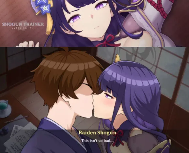 原神同人/新游/超甜蜜/无码/pc+安卓 雷电将军训练师0.1 度雷夸u