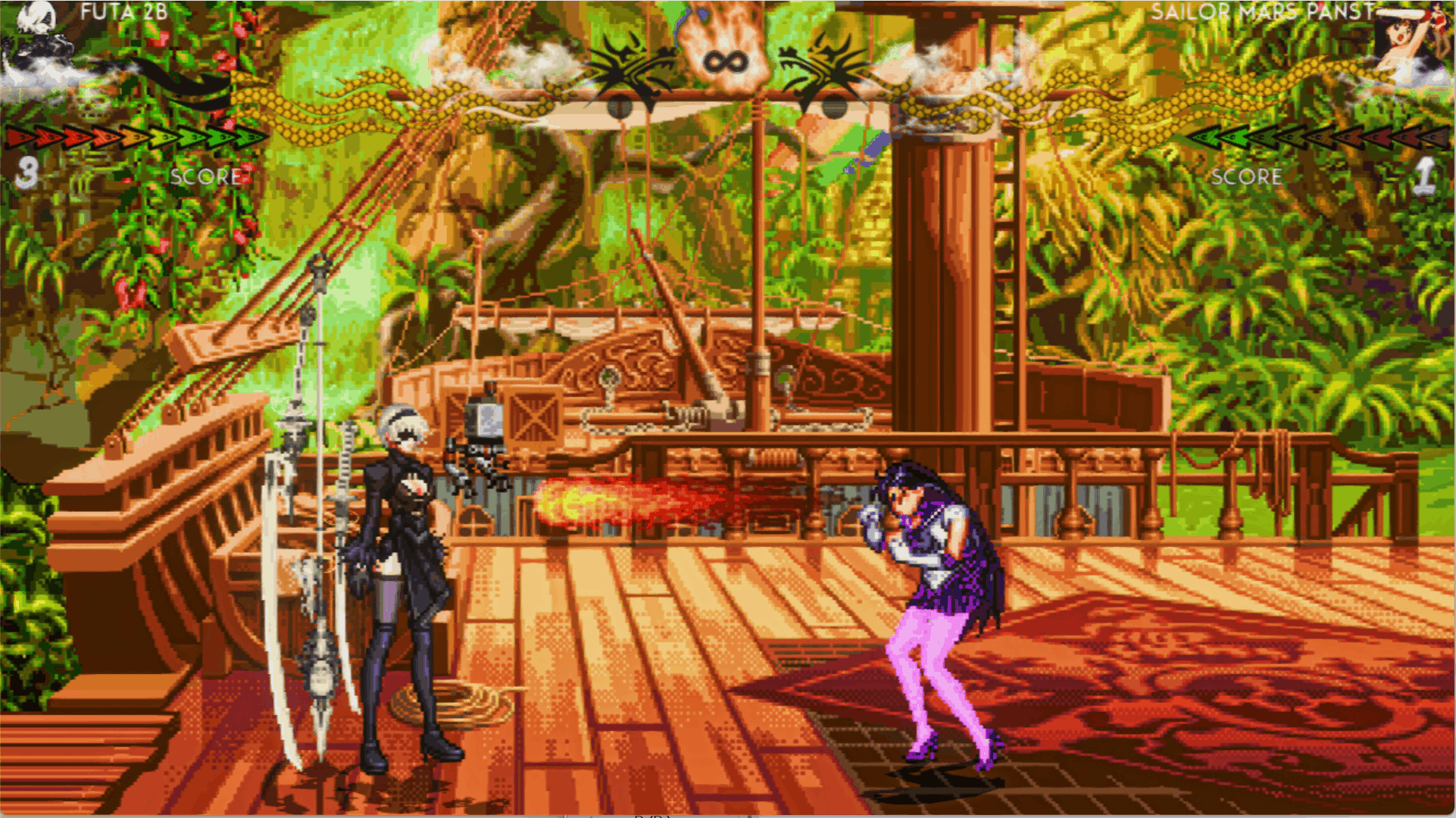 MUGEN 全女格斗 2025【PC/神级ACT/同人/全明星/大型/整合/街机/格斗/异种/像素/动态/无剧情文本】作弊