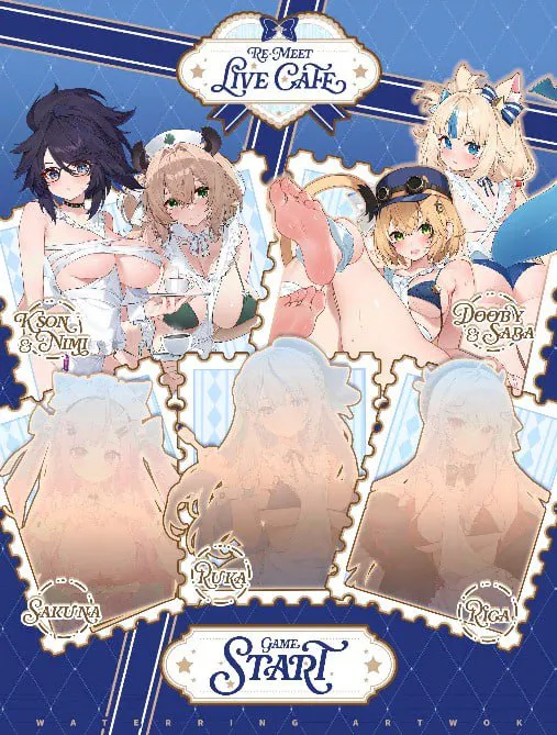 [SLG官中PC动态无码] 再相见现场咖啡馆 ReMeet Live Cafe [FM/BD 500M]