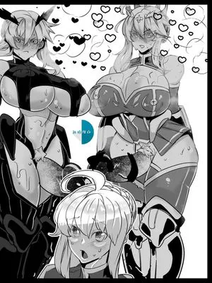 アルトリアがアルトリアを犯すふたなりレズセックス (Fate/Grand Order) [中国翻訳]|阿尔托莉亚强奸阿尔托莉亚的双性恋肛交