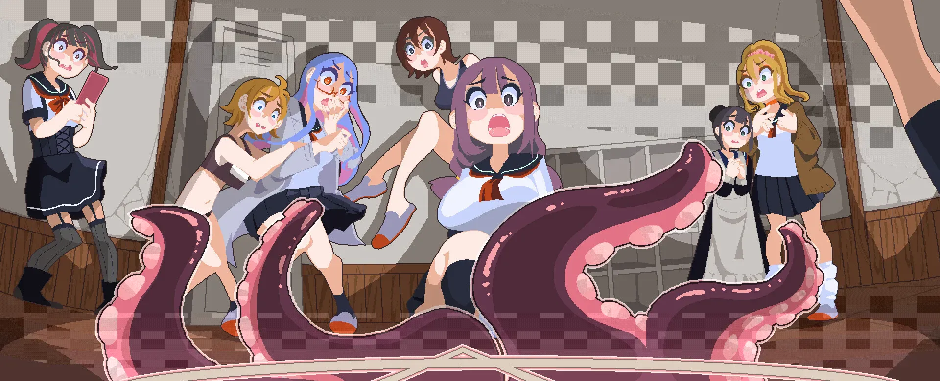 C少女狩猎～在废弃学校里颤抖～ Cガールズハント～廃校でイグイグ～ 正式版 截图2 - 游戏