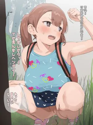 巨乳わるがきおしっこ|巨乳恶作剧小便