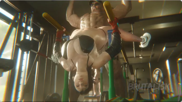 [最终幻想同人/3D/无敌建模/神作/巨乳][Brutalisk Entertainment] 最终幻想：重返健身房4[600MB/迅雷转百度/迅雷/UC]