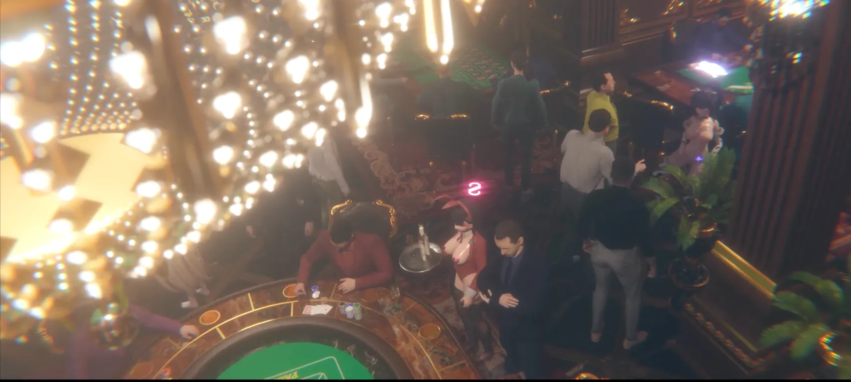 [kamihikoki_mmd] Casino job