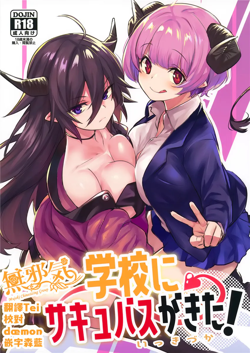 (コミティア134) 学校にサキュバスが来た! [中国翻訳]